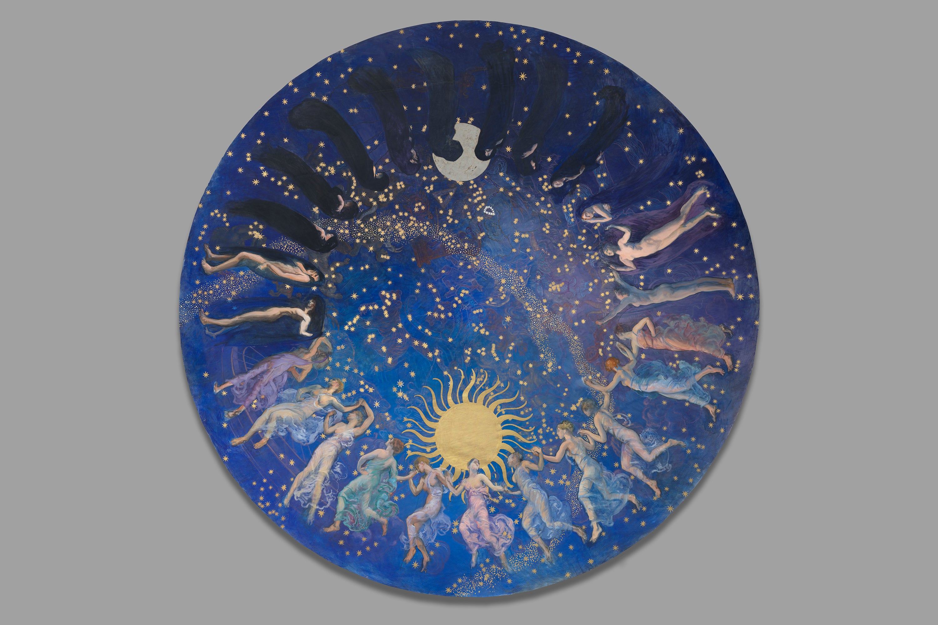 Study for The Hours by Edwin Austin Abbey